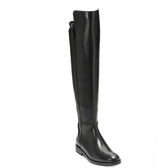 Cole Haan Chase Leather Round toe Over-The-Knee Boots Sz 6B - Picture 1 of 11
